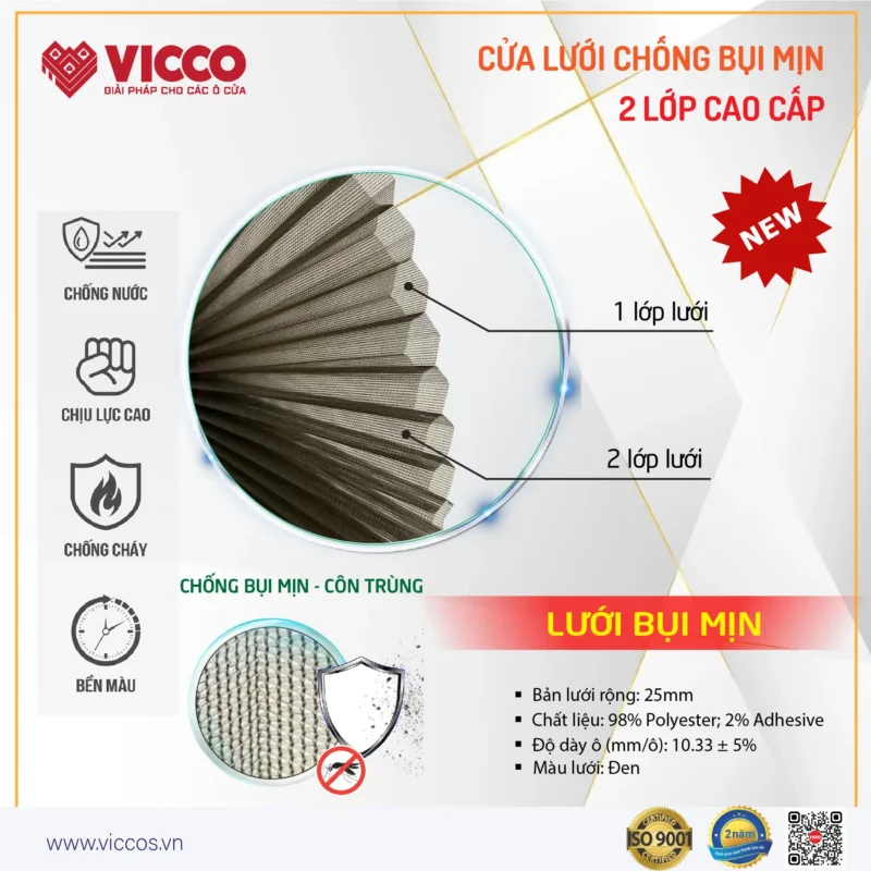 Lưới Chắn Côn Trùng Inox 304: Giải Pháp Bền Bỉ Cho Không Gian Sống