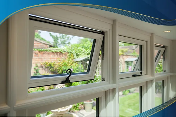 ​​Khung cửa sổ 3 cánh hất