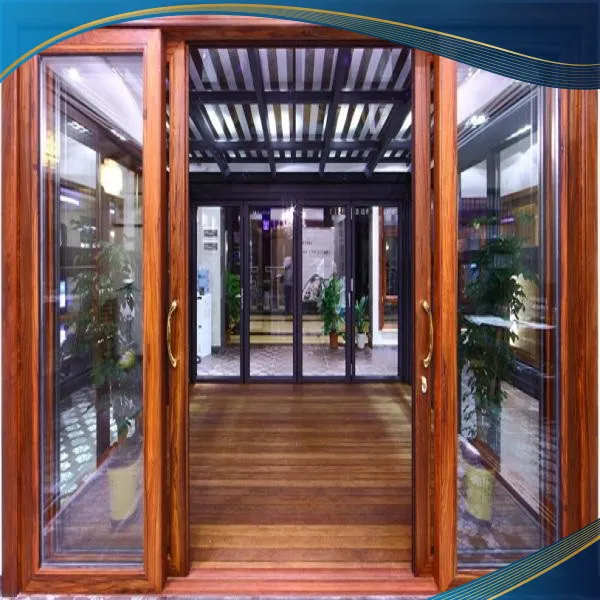 Cửa nhựa lõi thép mở trượt 4 cánh