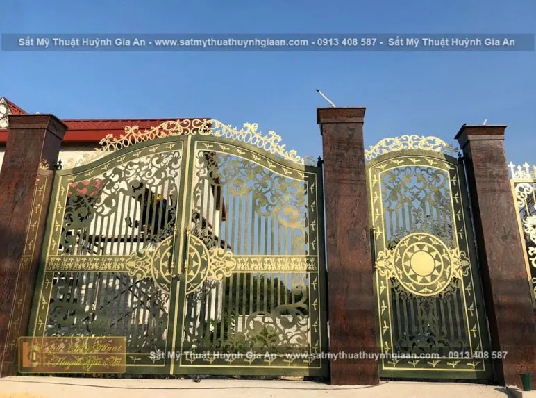 Mẫu cổng CNC đẹp hiện đại được ưa chuộng