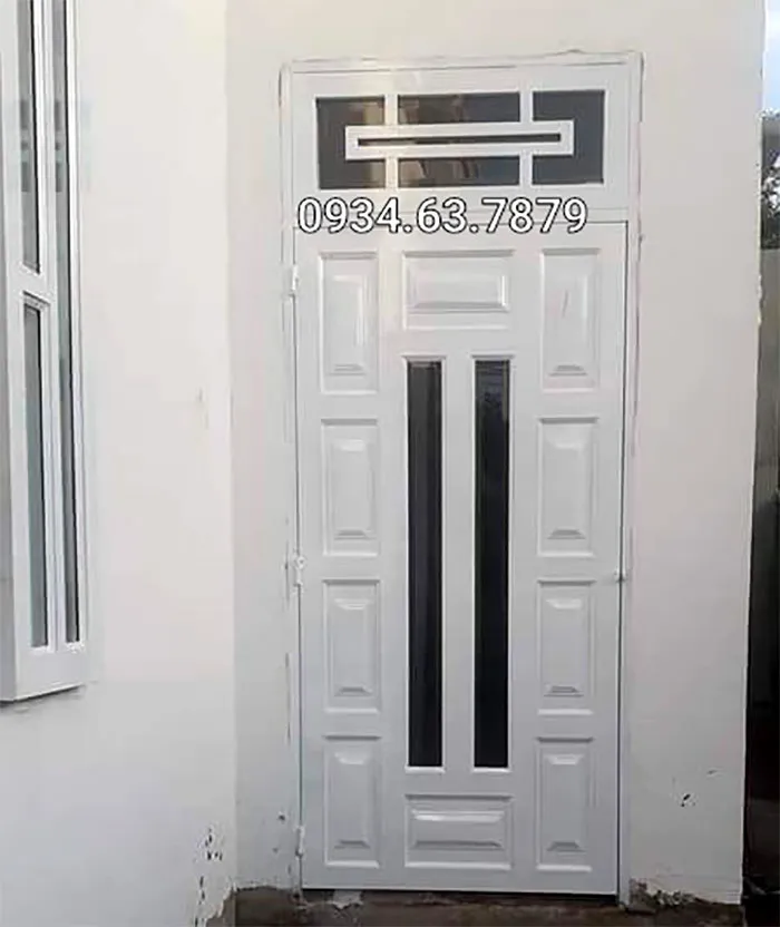 Cửa sắt pano 1 cánh