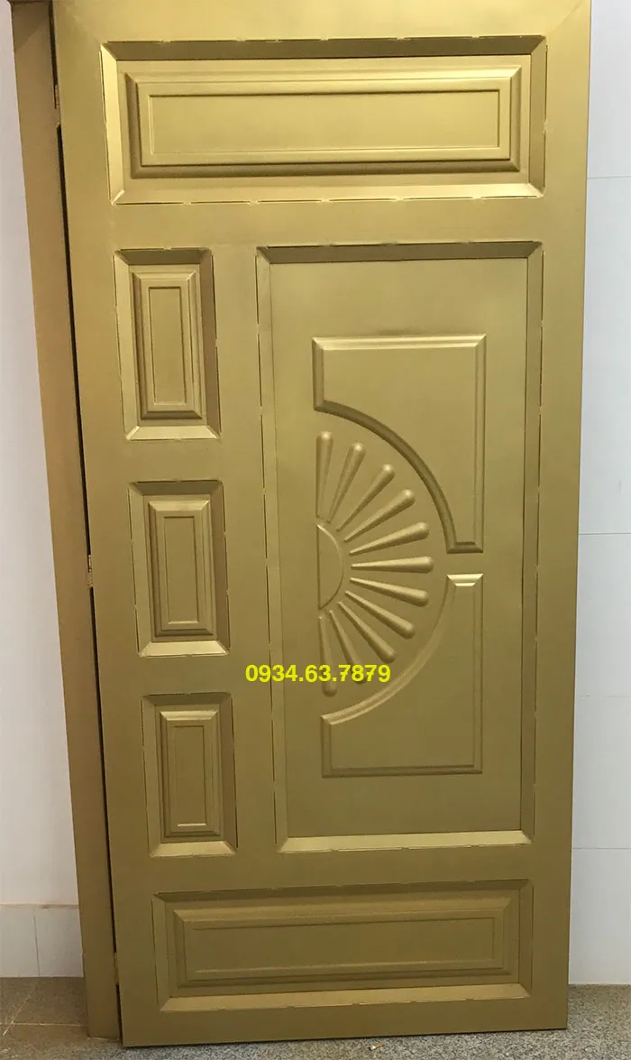 Cửa sắt pano 1 cánh