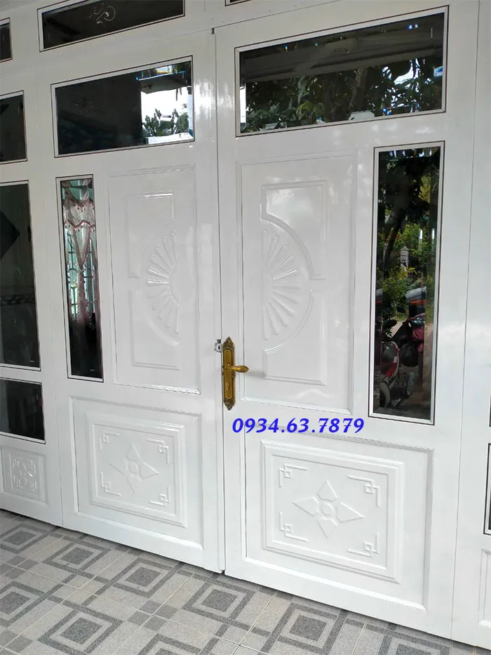 Chi tiết cấu tạo cửa sắt pano