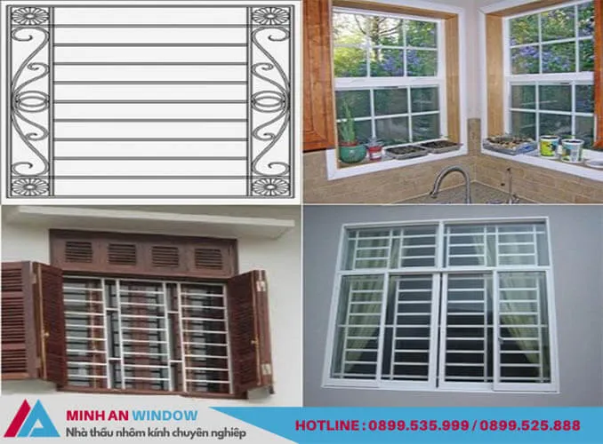 Cửa sổ inox 304 tinh tế