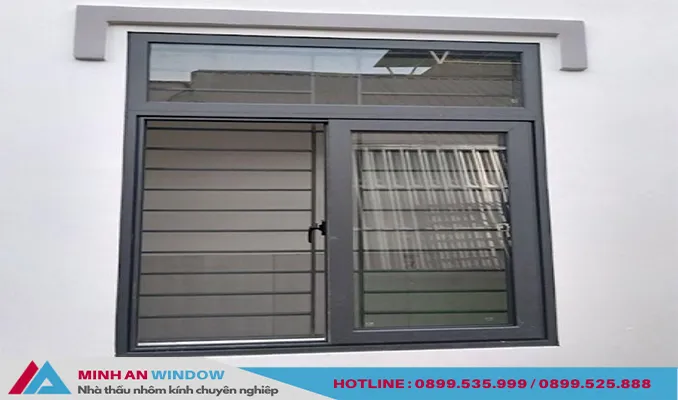 Cửa sổ inox 2 cánh cao cấp