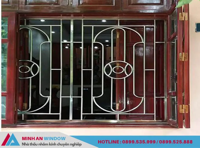 Cửa sổ inox 304 sang trọng