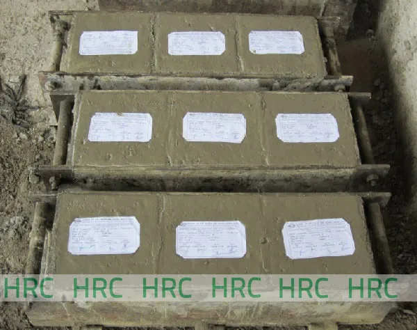 Chuẩn bị mẫu thử bê tông