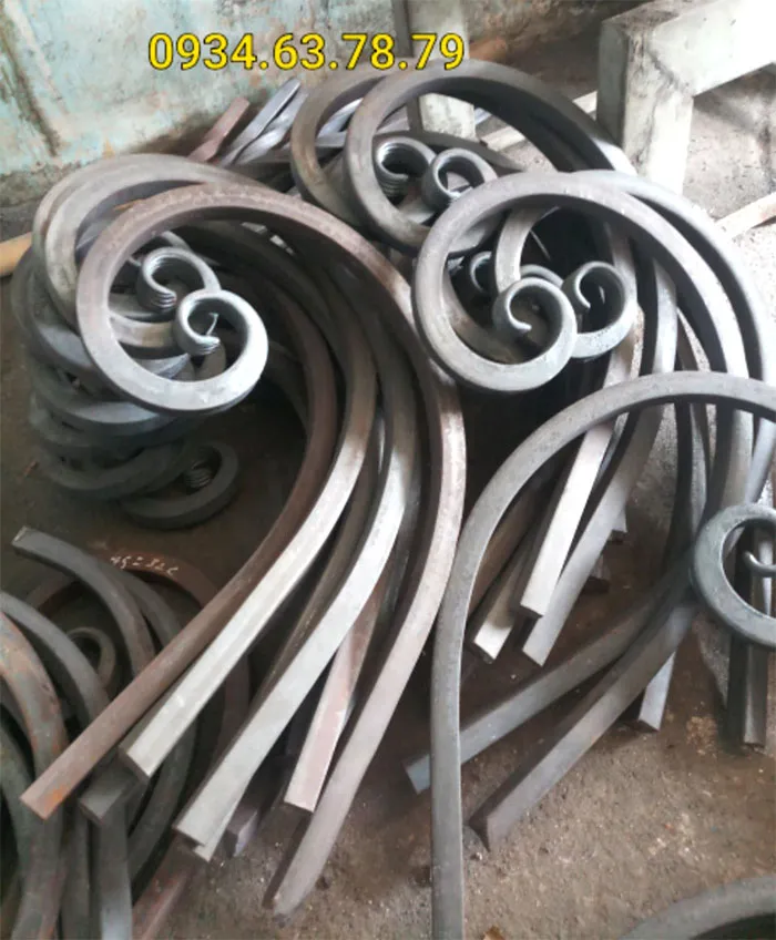 Đầu bông uốn dấu hỏi