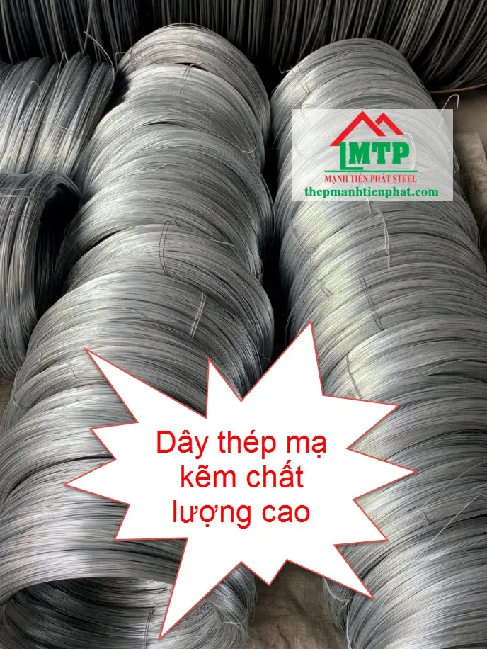 Sản phẩm dây thép mạ kẽm chất lượng cao