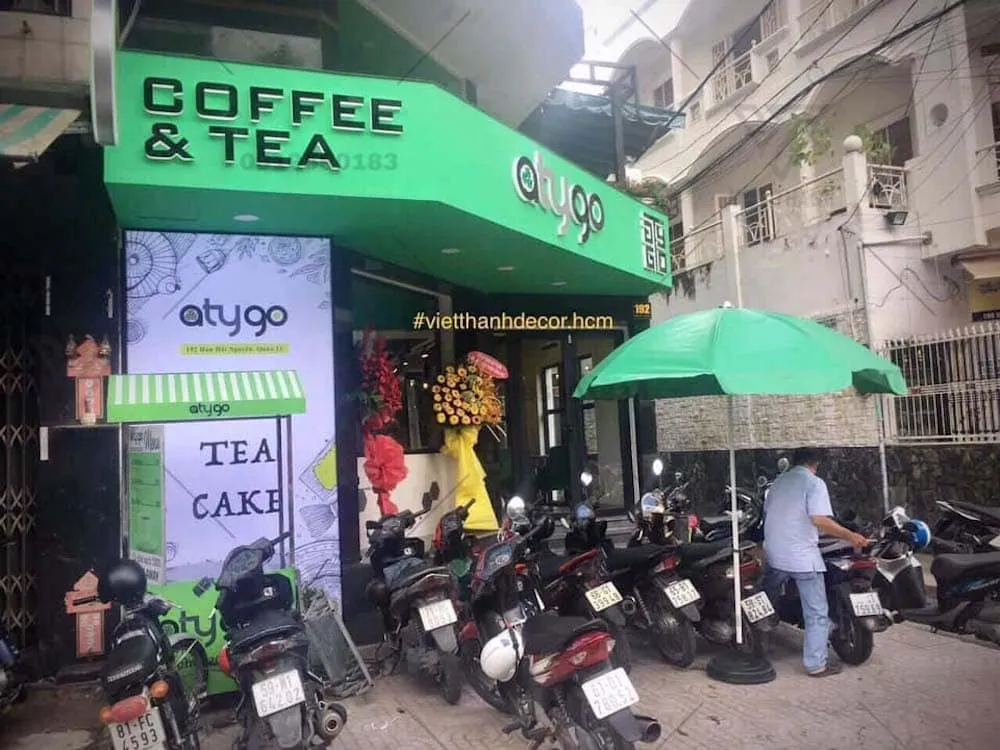 Atygo Coffee & Tea khai trương đúng tiến độ