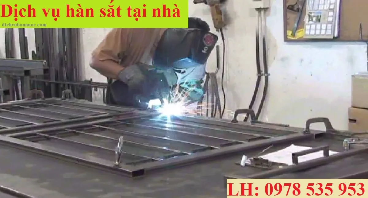 Dịch vụ hàn sắt tại nhà uy tín