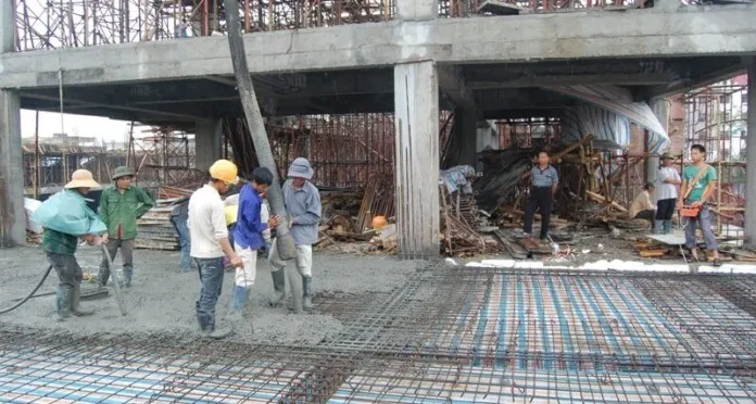 Cấu tạo của hỗn hợp bê tông