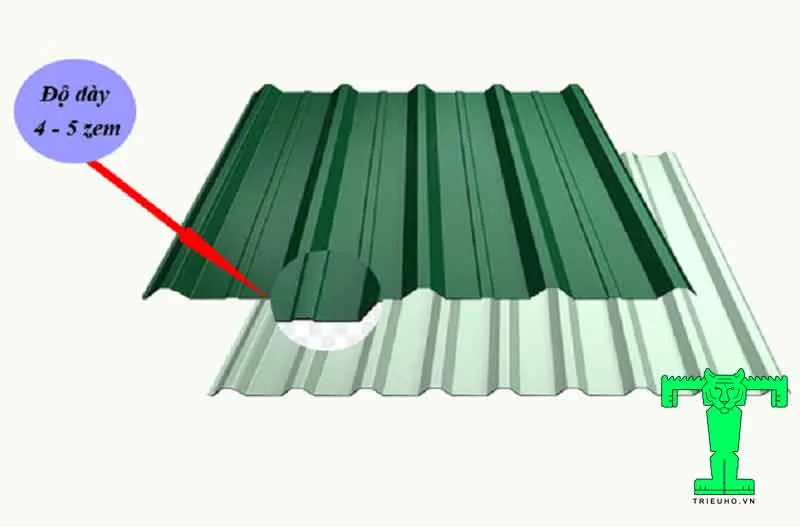 Độ dày tôn lợp mái thực tế đo bằng thiết bị chuyên dụng