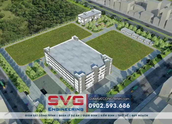 Mẫu 5 - Thiết kế nhà xưởng nhà máy khu công nghiệp