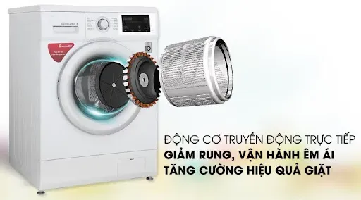 Động cơ truyền động trực tiếp – Êm ái, bền bỉ