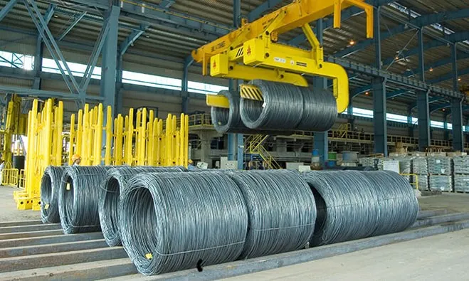 Quá trình cán thép diễn ra tự động và chính xác