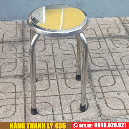Thanh Lý Ghế Đẩu Inox 304 Vuông (Phi 19): Lựa Chọn Thông Minh Cho Không Gian Của Bạn