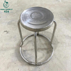 Thanh Lý Ghế Đẩu Inox 304 Vuông (Phi 19): Lựa Chọn Thông Minh Cho Không Gian Của Bạn