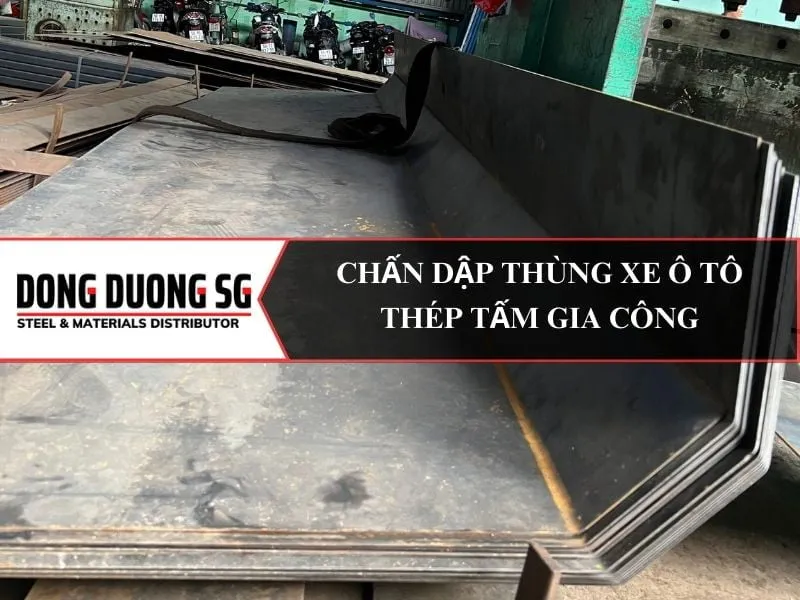 Gia công chấn dập thùng xe ô tô