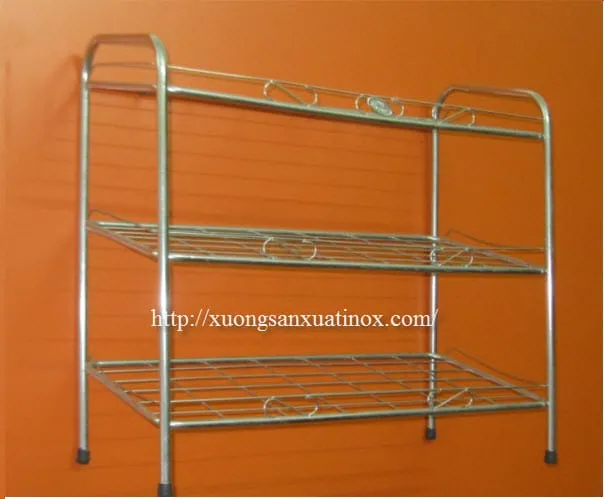 Kệ giày inox nan lưới