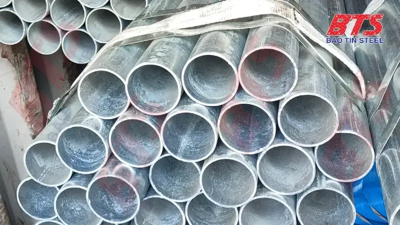 Giá ống thép mạ kẽm phi 76 mới nhất