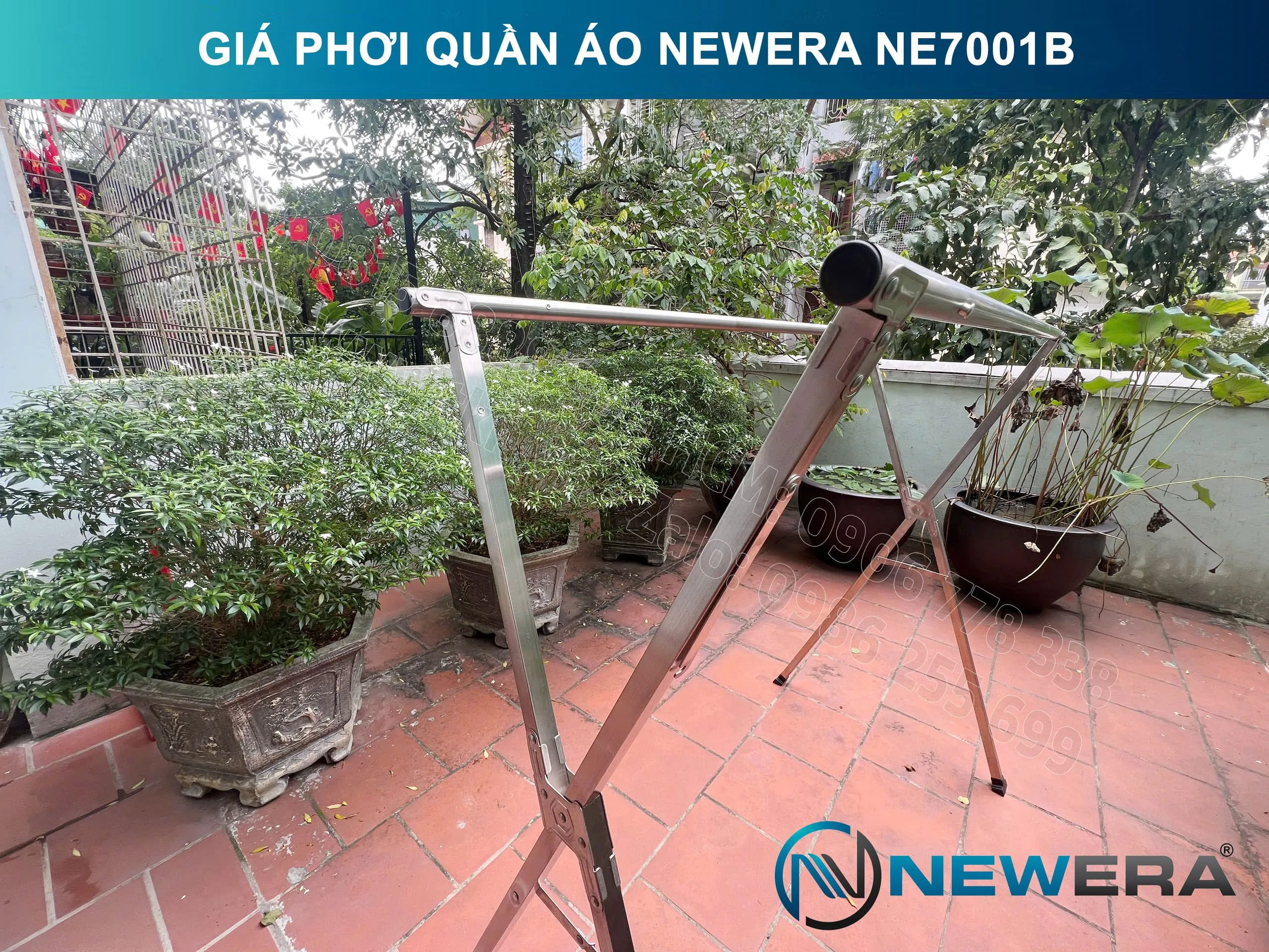 gia phoi quan ao newera ne7001b 3