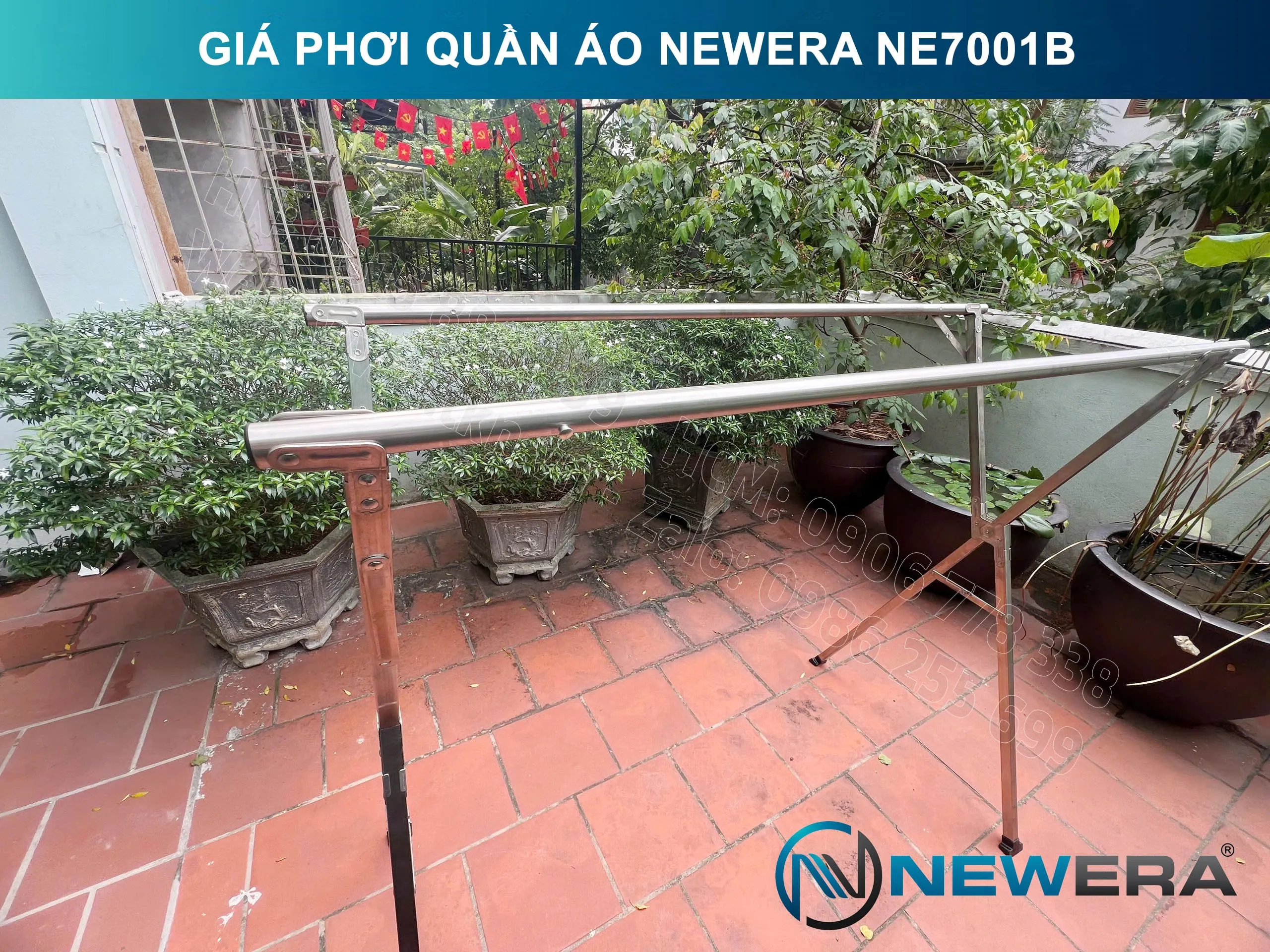 gia phoi quan ao newera ne7001b 5