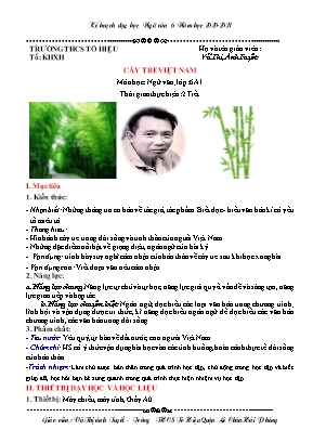 Cây Tre Việt Nam Thép Mới Ngữ Văn 6: Phân Tích Chi Tiết Tác Phẩm