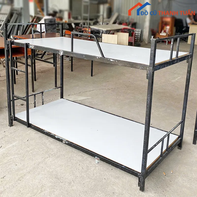 Giường Sắt 2 Tầng Cũ Giá Rẻ