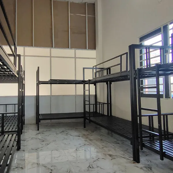 Giường sắt 2 tầng giá rẻ màu đen