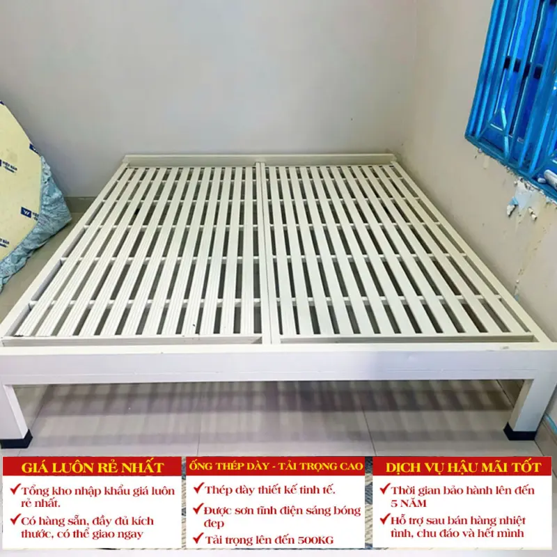 Kích Thước Giường Sắt Ống Tròn: Hướng Dẫn Chọn Lựa Hoàn Hảo