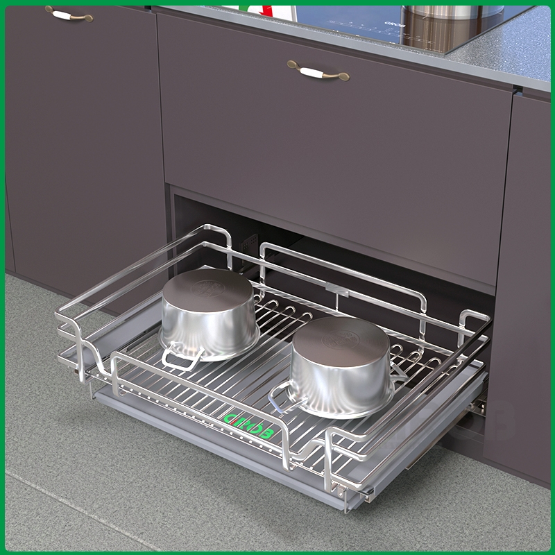 Kệ Xoong Nồi Inox SUS304 Nan Dẹt: Giải Pháp Lưu Trữ Bếp Hiện Đại