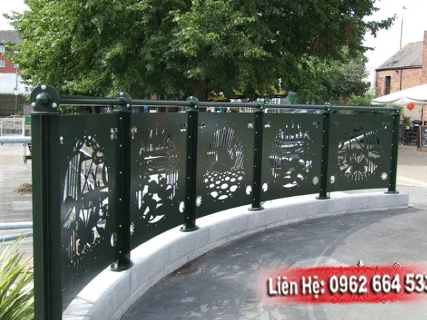 Hàng Rào Sắt Cắt CNC