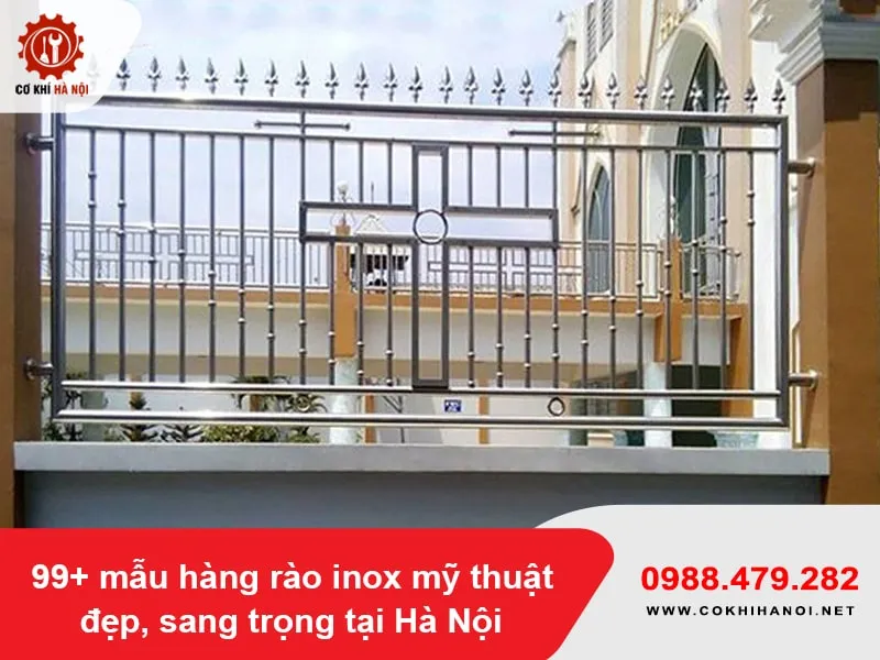 Lựa chọn hàng rào inox cho nhà phố hiện đại