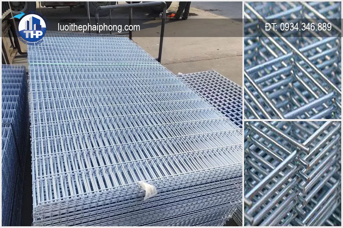 Hàng rào lưới thép hàn dạng tấm phẳng