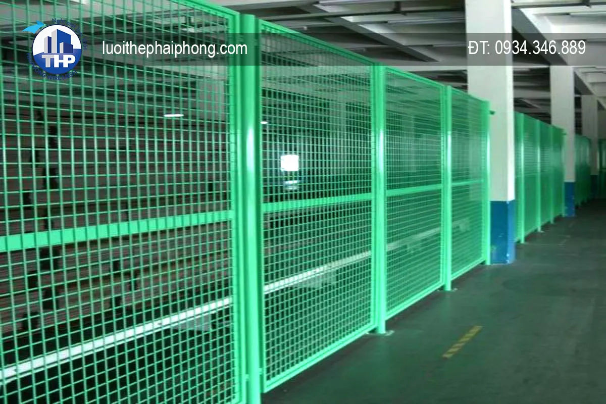 Hàng rào lưới thép hàn ứng dụng thực tế
