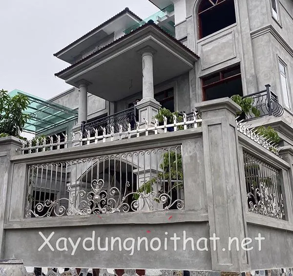Mẫu hàng rào inox đẹp