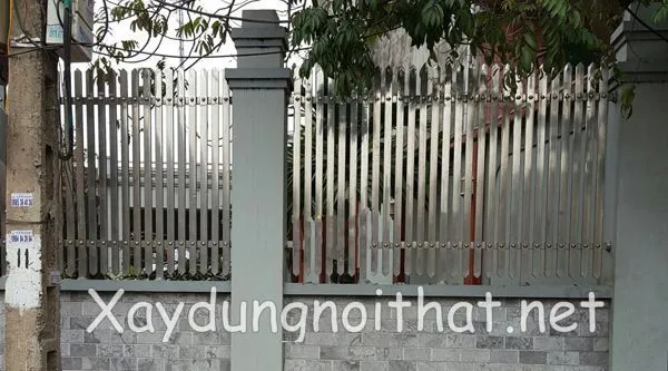 Mẫu hàng rào inox 304