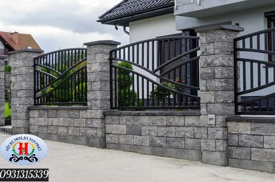 Hà Sơn Phát - Đơn vị thi công hàng rào sắt hộp mạ kẽm