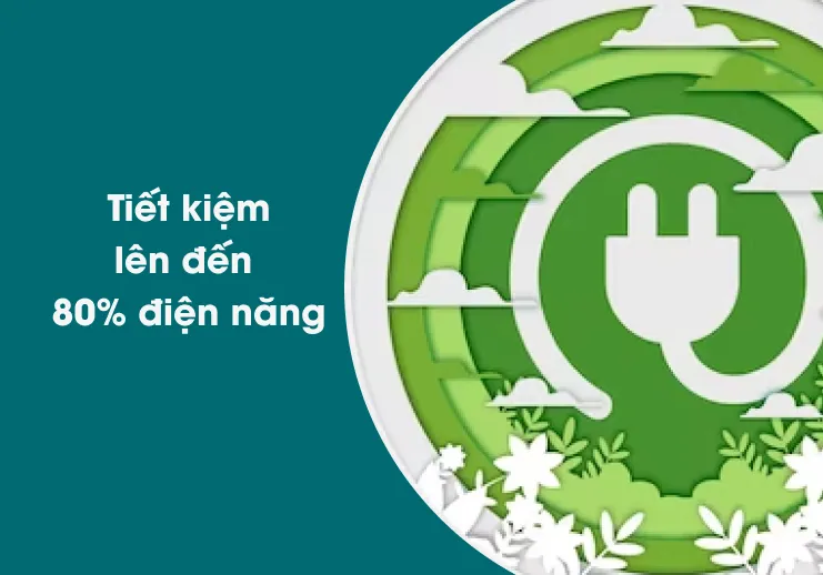 Biểu đồ mô tả khả năng tiết kiệm chi phí vận hành khi chuyển sang hệ thống LED Highbay