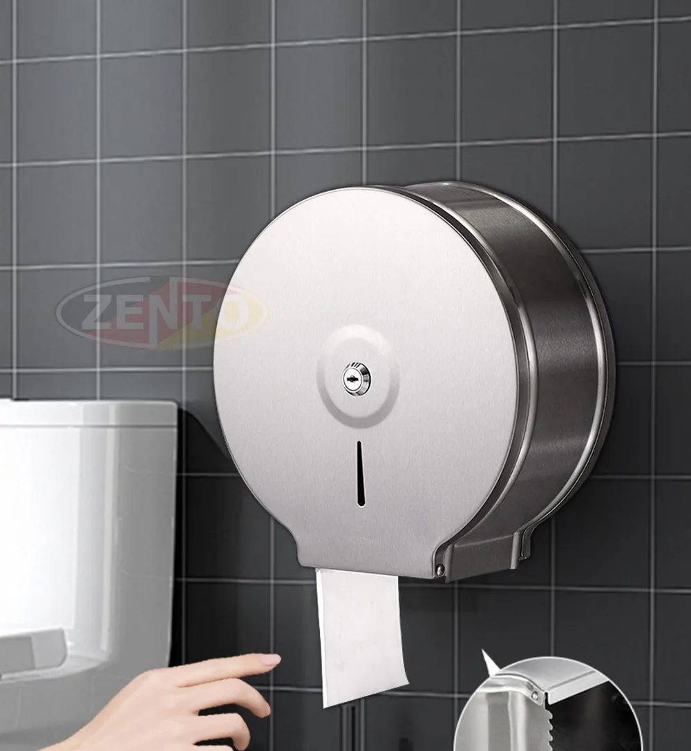 Hộp đựng giấy vệ sinh inox 304 HC1284 thiết kế hiện đại