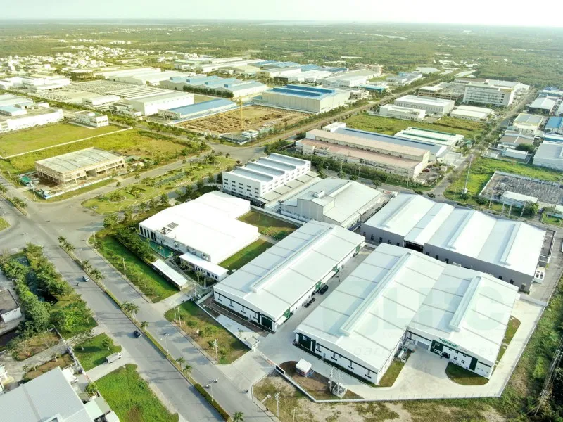 Hệ thống nhà xưởng cho thuê xây sẵn của Công ty CP Long Hậu