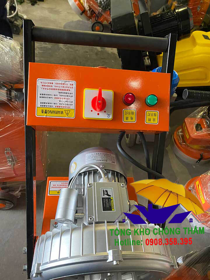 Máy Mài Sàn Bê Tông Có Hút Bụi Super Fast SF330: Giải Pháp Thi Công Hiệu Quả