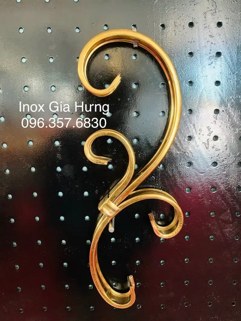 Phụ kiện hoa văn inox - Hoa văn đơn