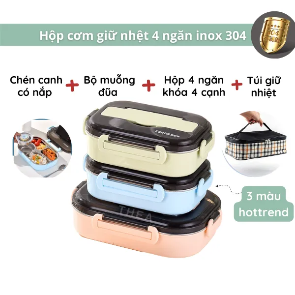 Khay Đựng Cơm Bằng Inox 304 An Toàn Cho Bé – Lựa Chọn Tối Ưu Từ THEA Kitchen