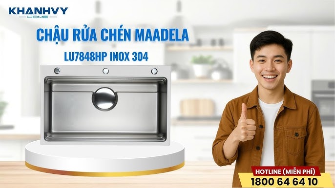 Chậu Rửa Inox 2 Hố: Lựa Chọn Hoàn Hảo Cho Căn Bếp Hiện Đại