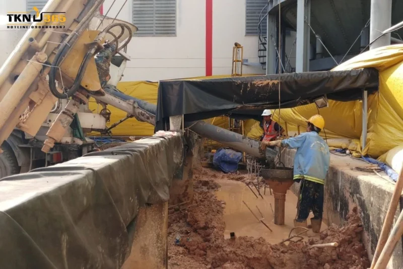 Khoan Dẫn Ép Cọc Bê Tông: Giải Pháp Tối Ưu Cho Nền Móng Vững Chắc