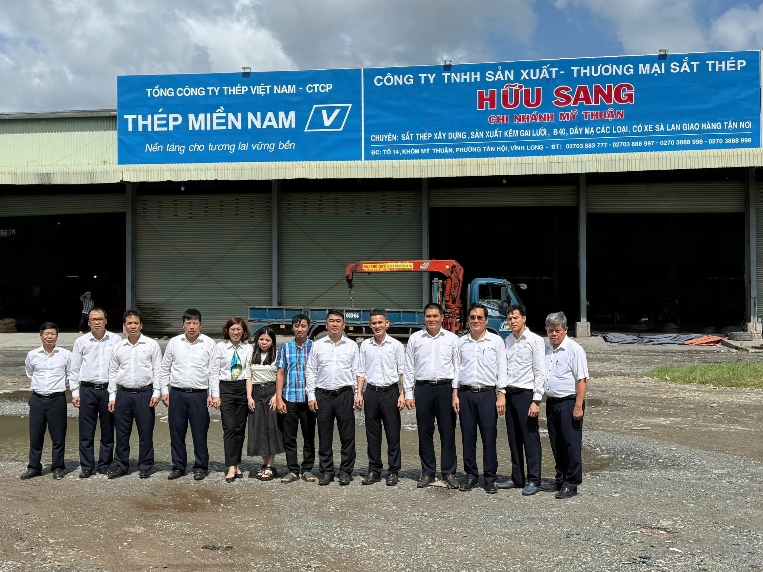 Thăm kho Hữu Sang tại Cần Thơ