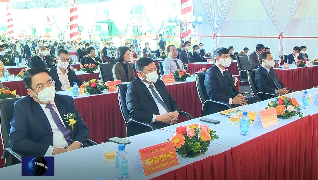 Hình ảnh lễ khởi công dự án Nhà máy luyện cán thép Nghi Sơn số 2