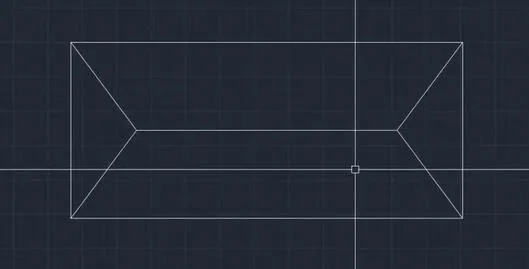 Khung mái sau khi TRIM